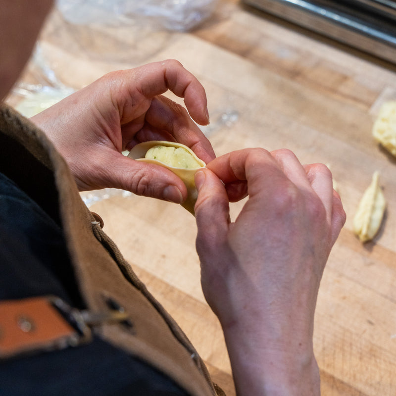 Fatto a Mano Handmade Pasta Class: Culurgiones al Pomodoro