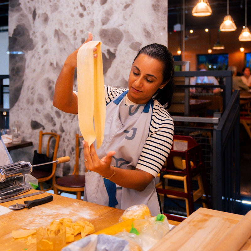Fatto a Mano Handmade Pasta Class: Caramelle Bicolore a Strisce