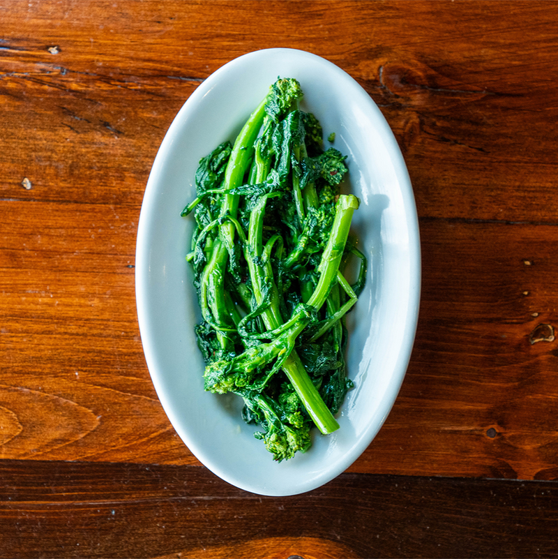 Steamed Rapini