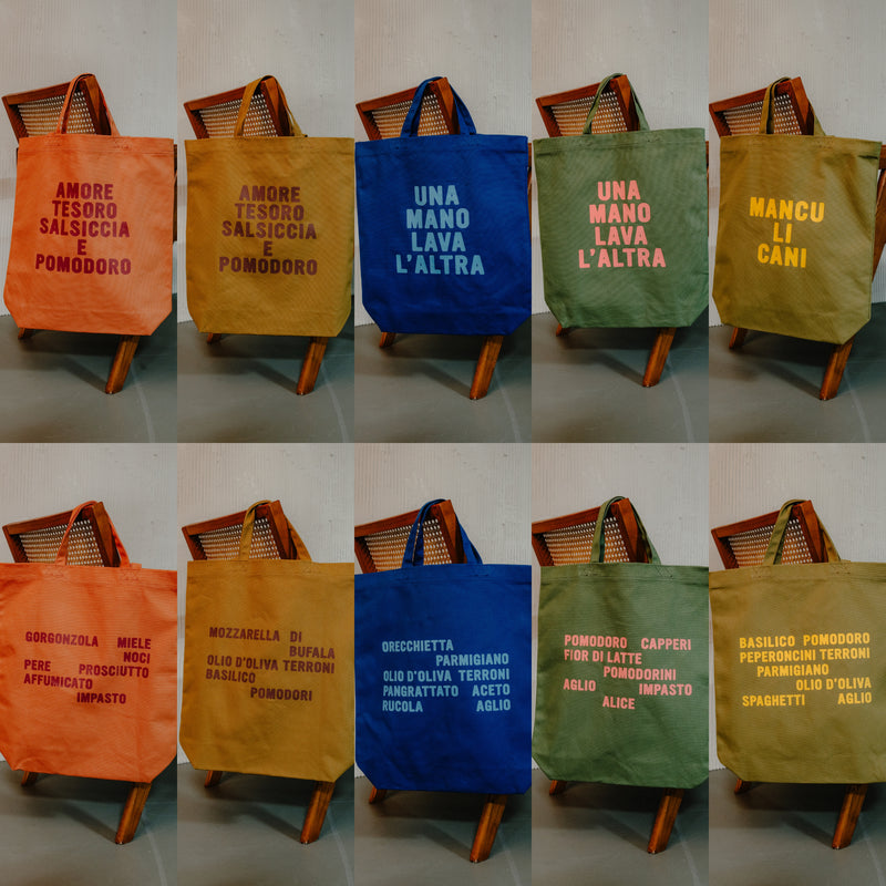 Terroni Tote Bags