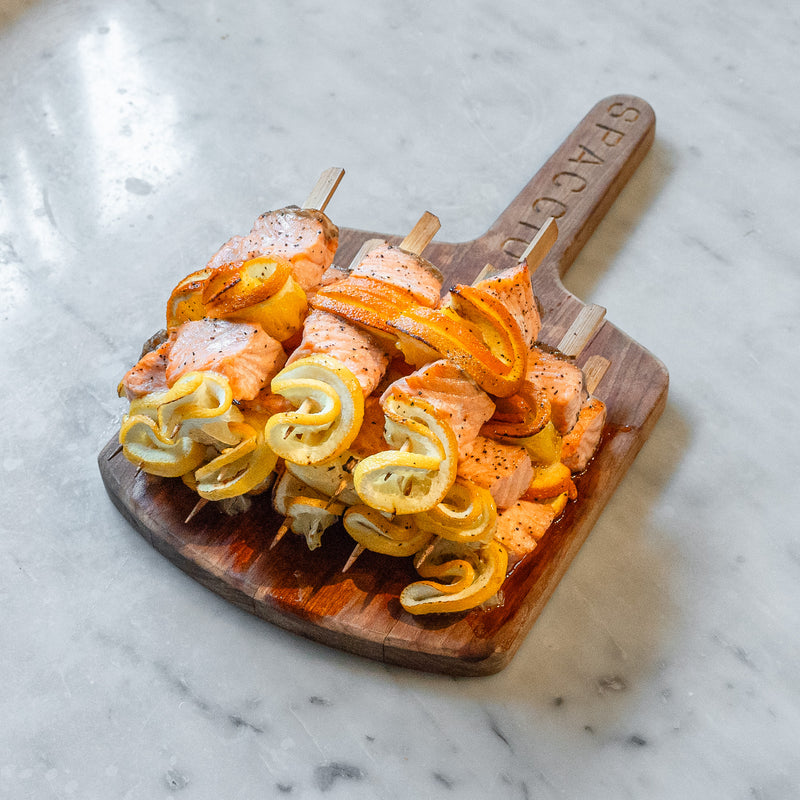Spiedini di Salmone