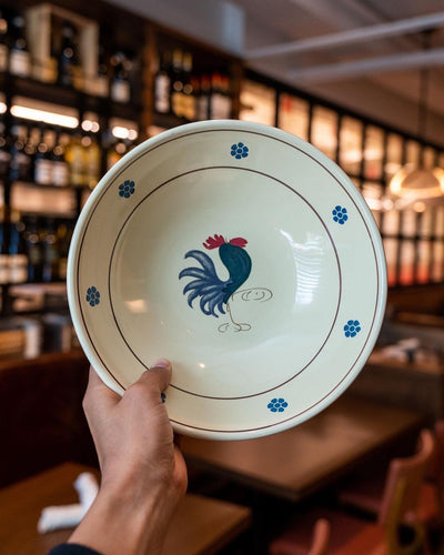 Puglia Ceramics - Pizza Plate (Rooster)