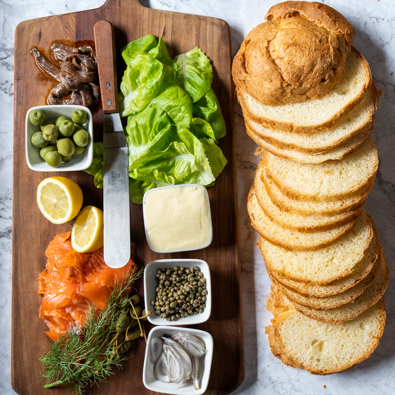 Panettone Gastronomico - Salmone Affumicato