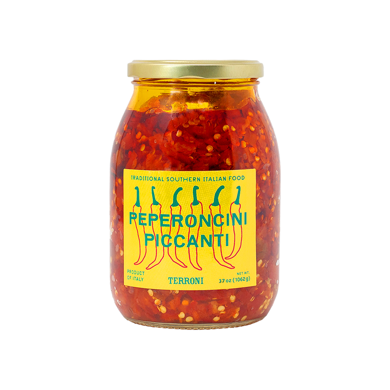 Terroni Sud Forno Peperoncini Piccanti Spicy Red Chili Hot Peppers 